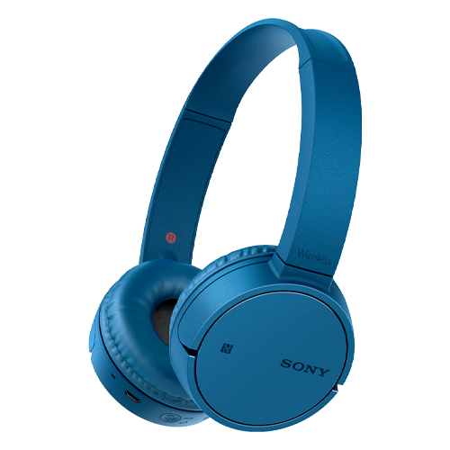 Sony WH-CH500 Headphones Blue Front